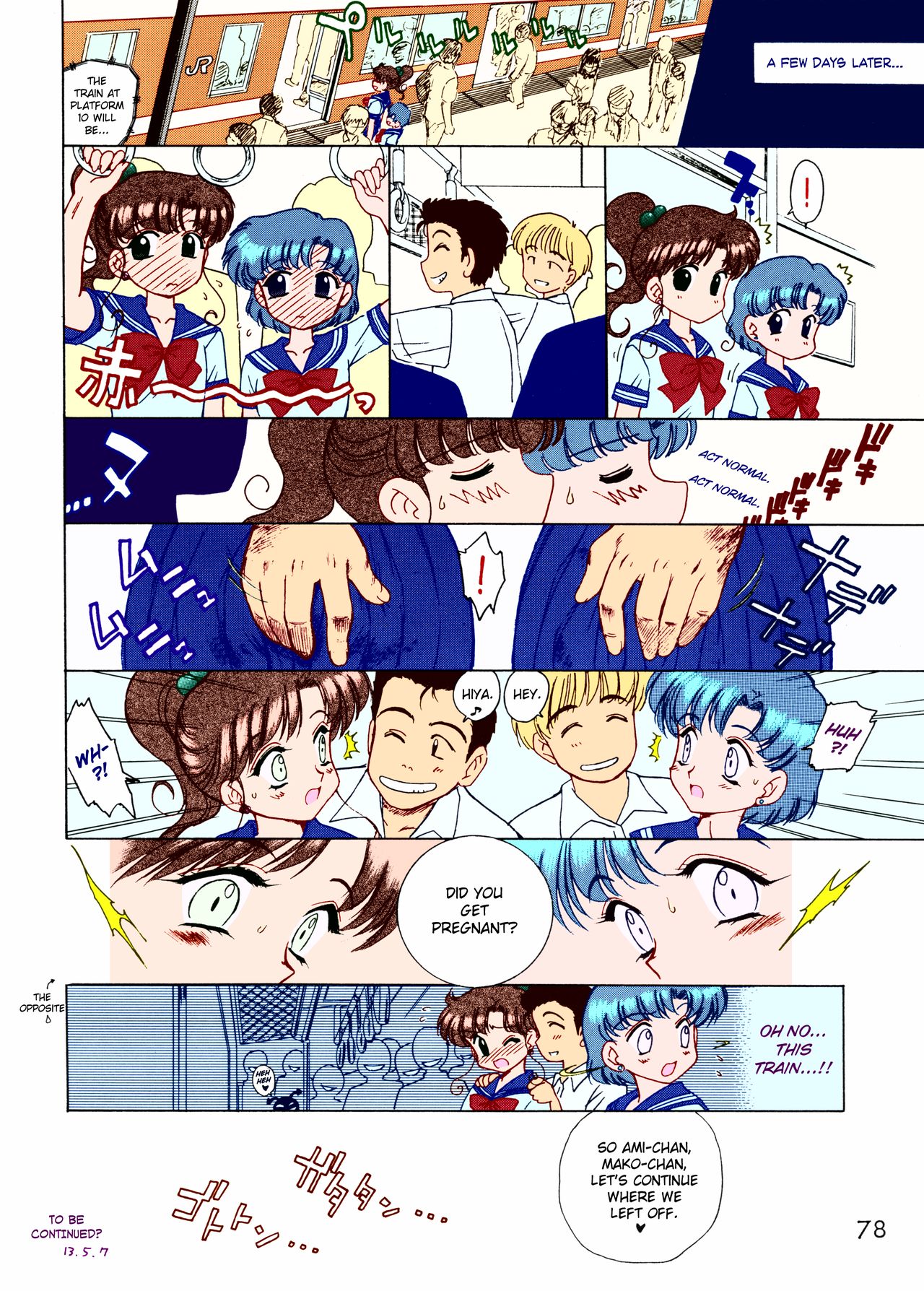 Magical Girl Series — Sailor Moon Tohth Hardcore Hentai Fuck Scene [CR29] [BLACK DOG] [Colorized] [English]