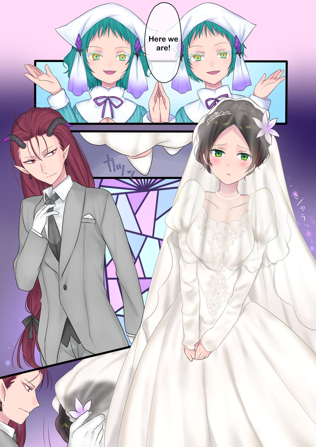 Magical Transformation Series —  Forever a Bride: Hero Forced Into Feminine Role, Dominated by Demon Lord [Mashiro no Hihoukan (Hiiragi Popura, Kakizato)]