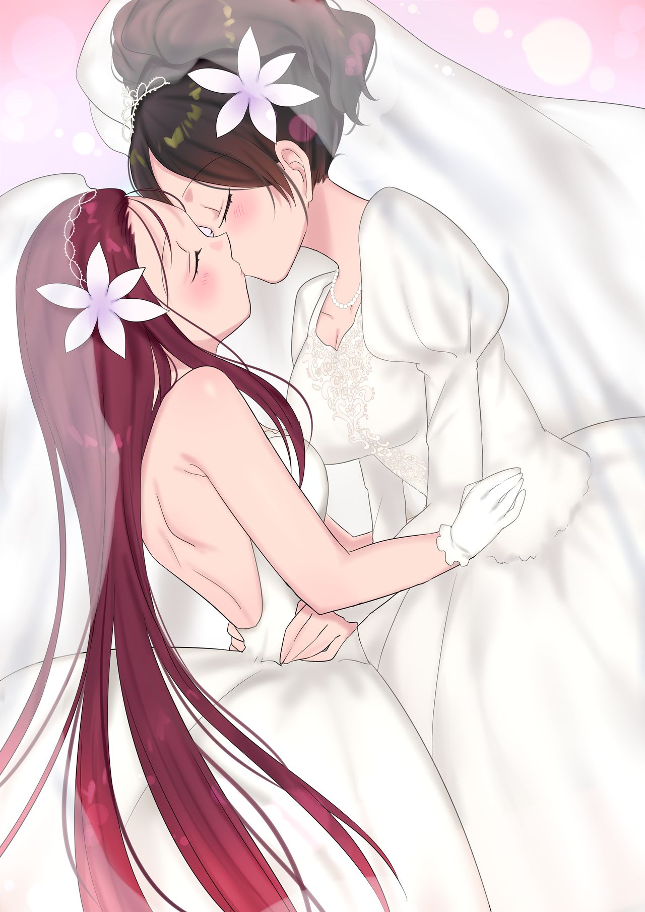 Magical Transformation Series —  Forever a Bride: Hero Forced Into Feminine Role, Dominated by Demon Lord [Mashiro no Hihoukan (Hiiragi Popura, Kakizato)]