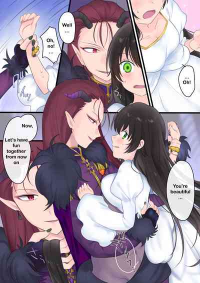Magical Transformation Series —  Forever a Bride: Hero Forced Into Feminine Role, Dominated by Demon Lord [Mashiro no Hihoukan (Hiiragi Popura, Kakizato)]