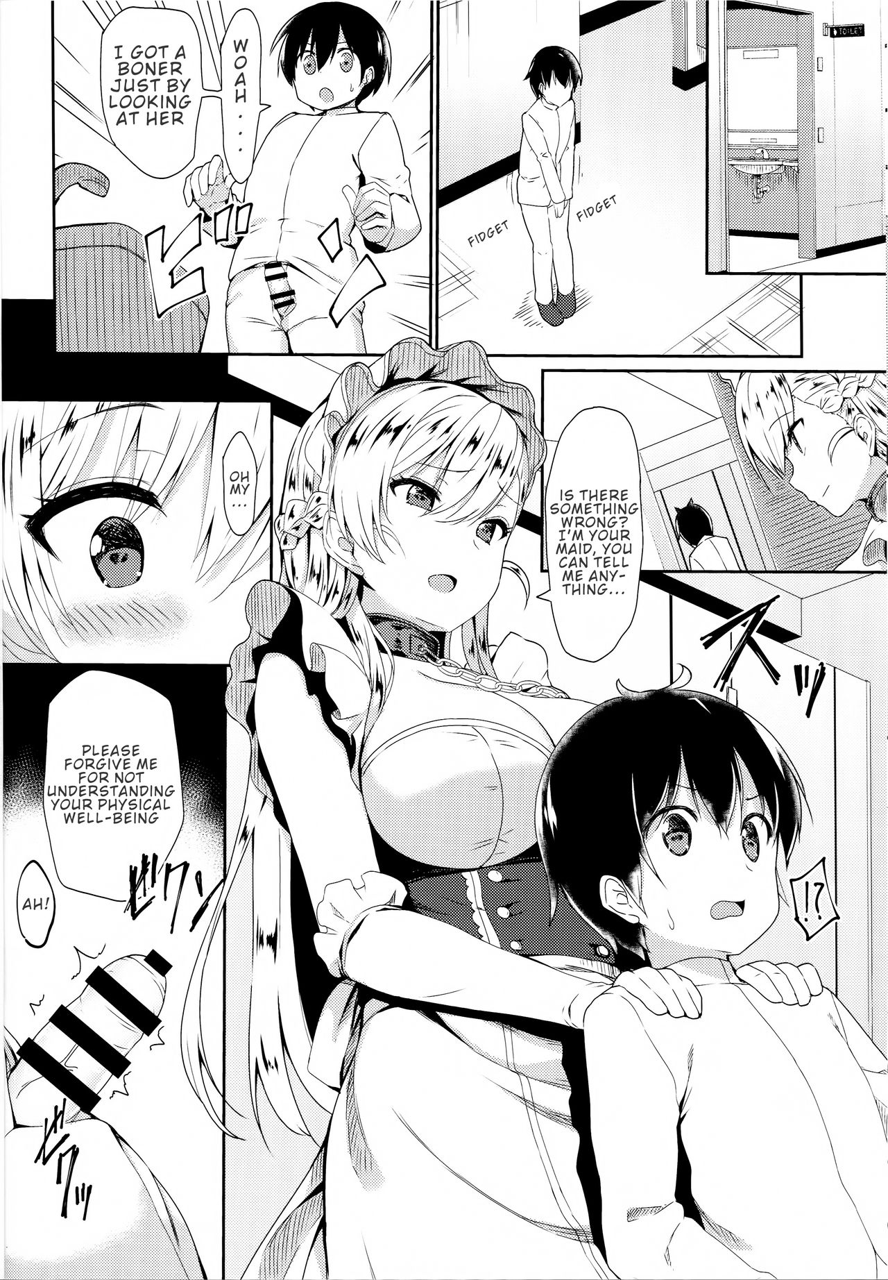 Maid Series —  Belfast Maid Gets Fucked Hard By Young Cock In Explicit Hentai Comic  [C93 Ginga-kei PRIDE B-Ginga]