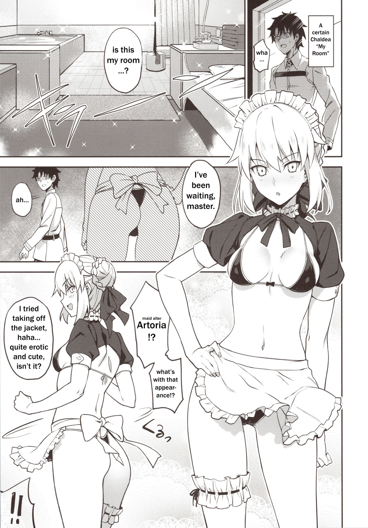 Maid Series  Chaldea Soap SSS-Rank Service Maid Fucks Hard for Master’s Cum