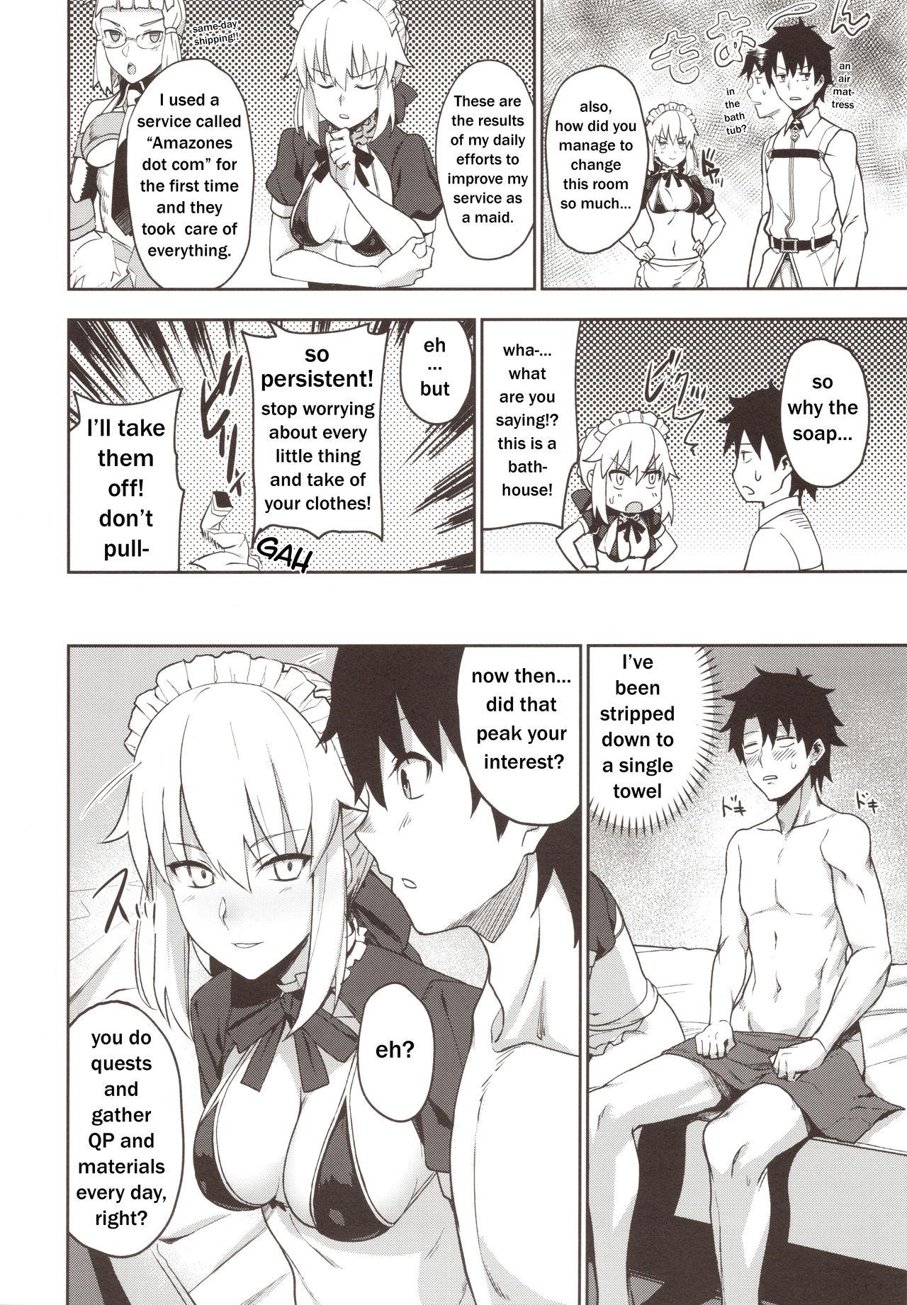 Maid Series  Chaldea Soap SSS-Rank Service Maid Fucks Hard for Master’s Cum