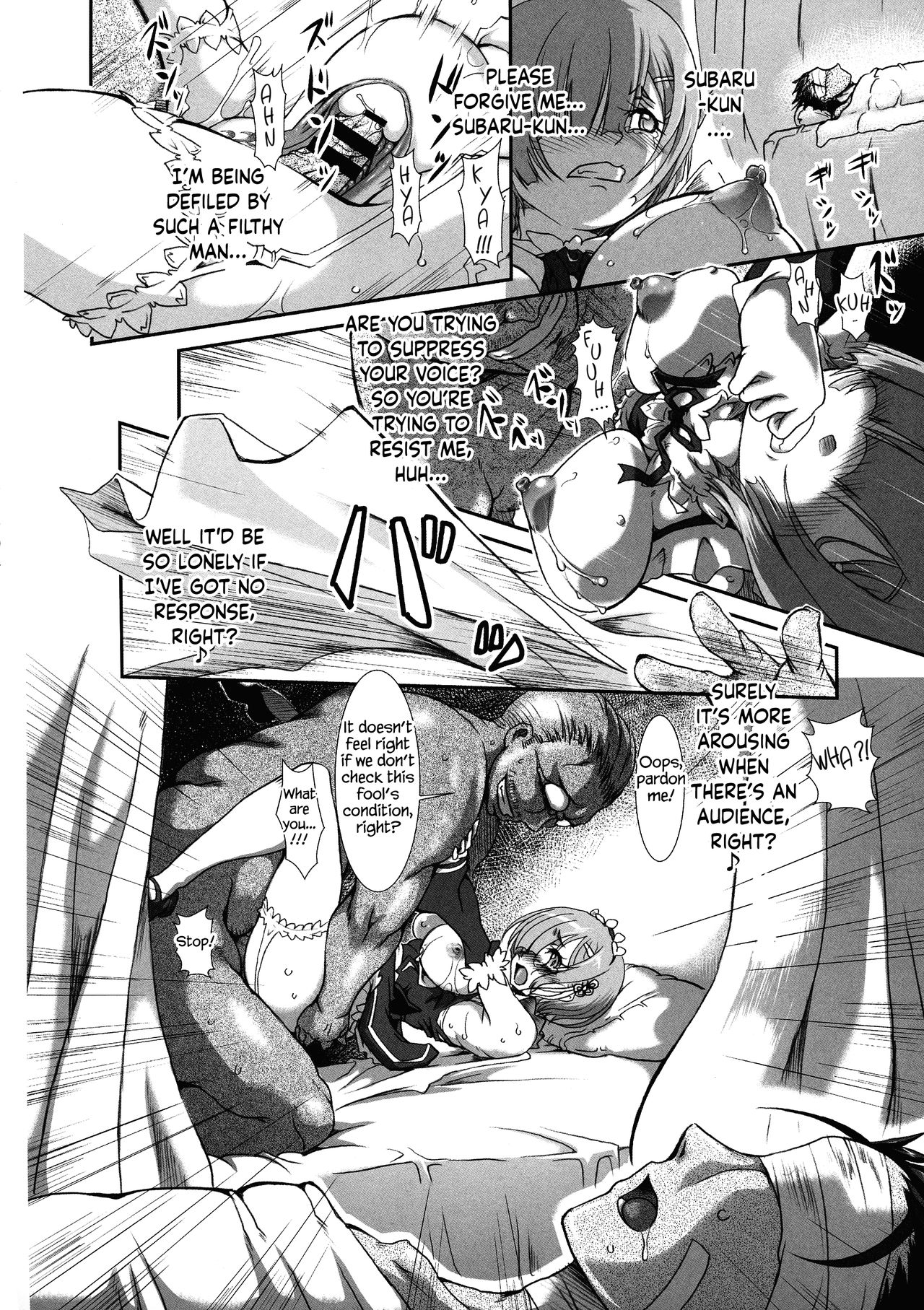 Maid Series — Rem’s Erotic Manga Collection: Hardcore Fucking and Explicit Scenes [C96 Furuya TAKE English]