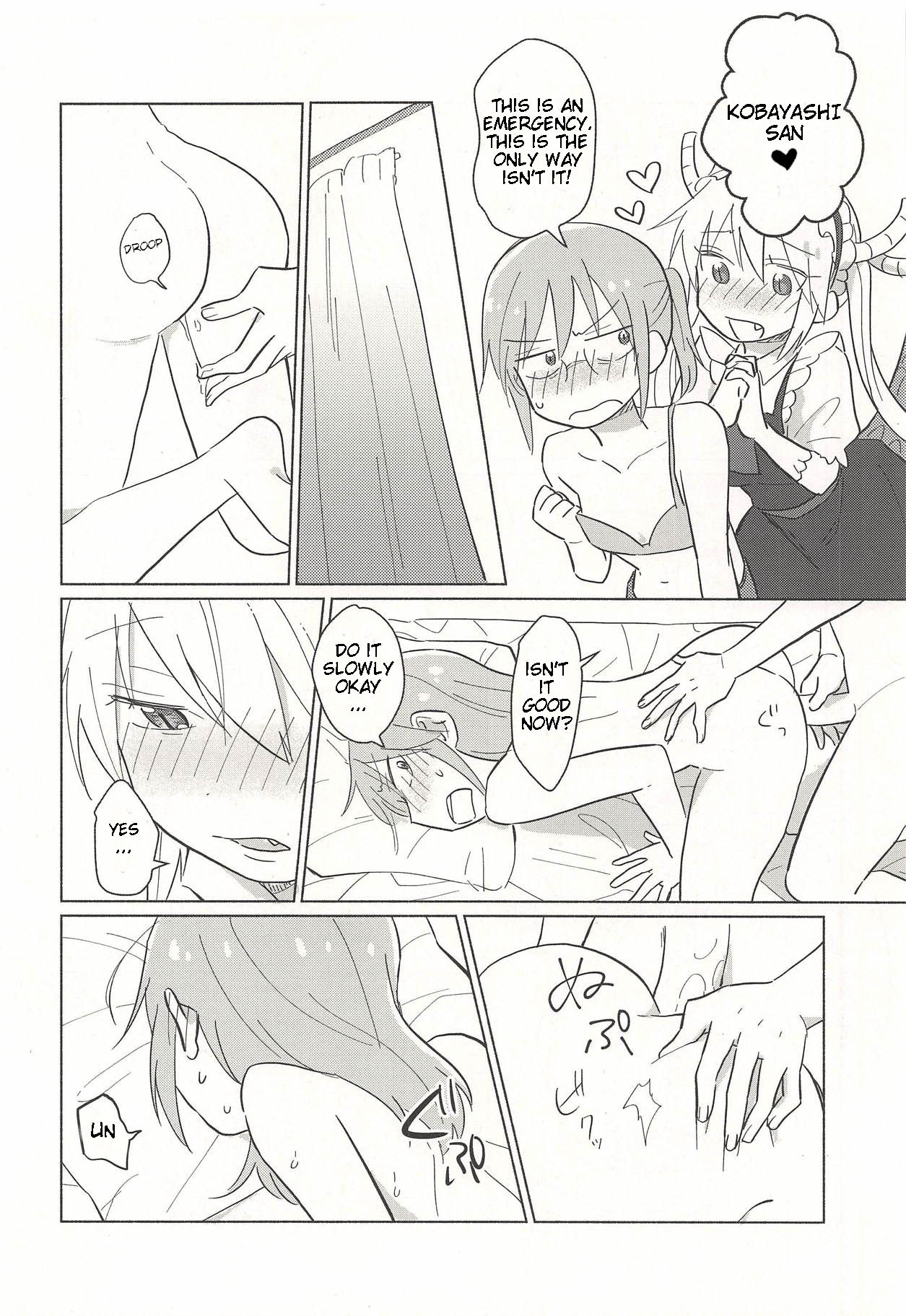 Maid Series —  Tohru Gets Fucked Hard by Her Mistress Kobayashi  [CT32 Usabarashi Usako Kobayashi-san-chi no Maid Dragon English]
