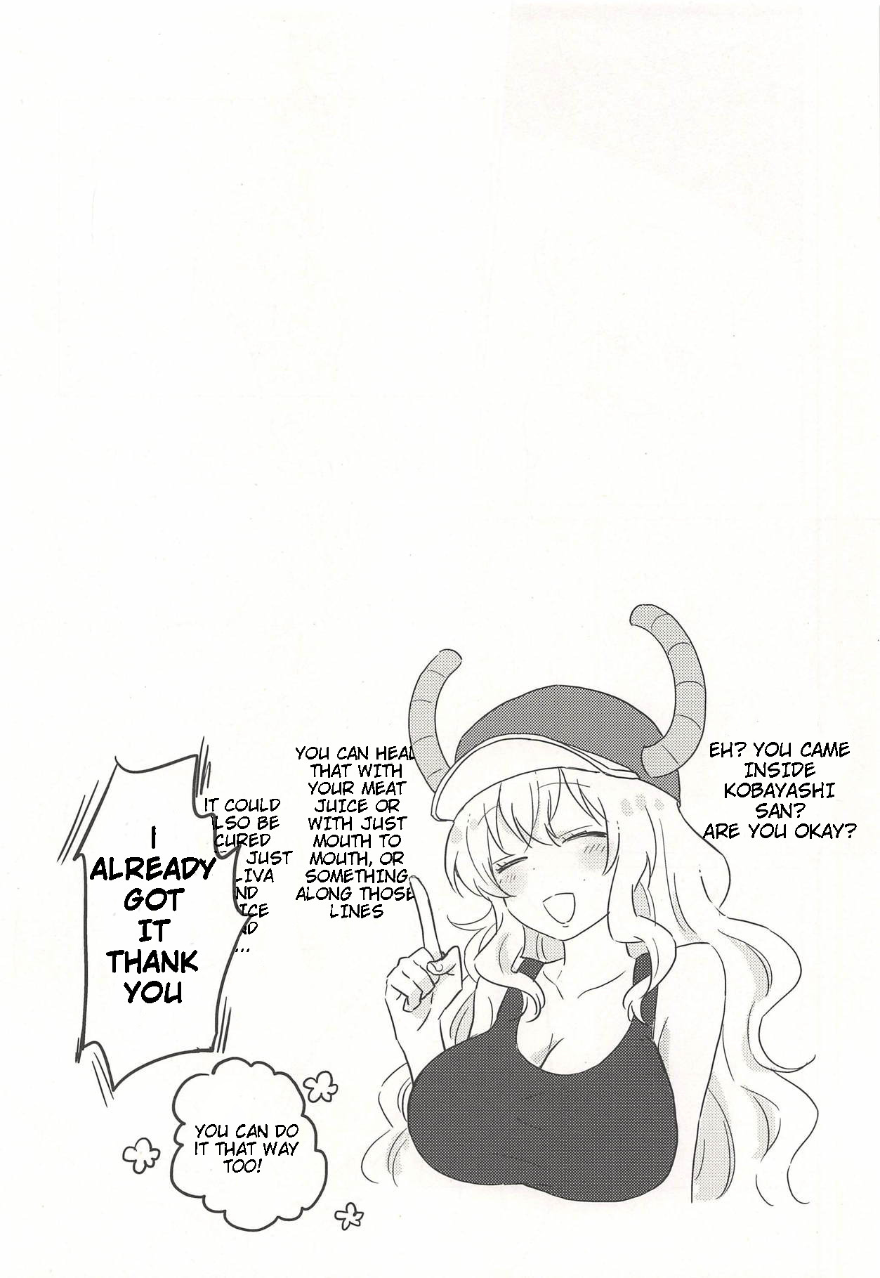 Maid Series —  Tohru Gets Fucked Hard by Her Mistress Kobayashi  [CT32 Usabarashi Usako Kobayashi-san-chi no Maid Dragon English]