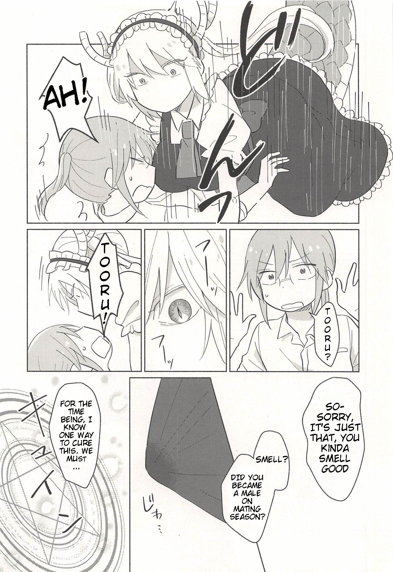 Maid Series —  Tohru Gets Fucked Hard by Her Mistress Kobayashi  [CT32 Usabarashi Usako Kobayashi-san-chi no Maid Dragon English]