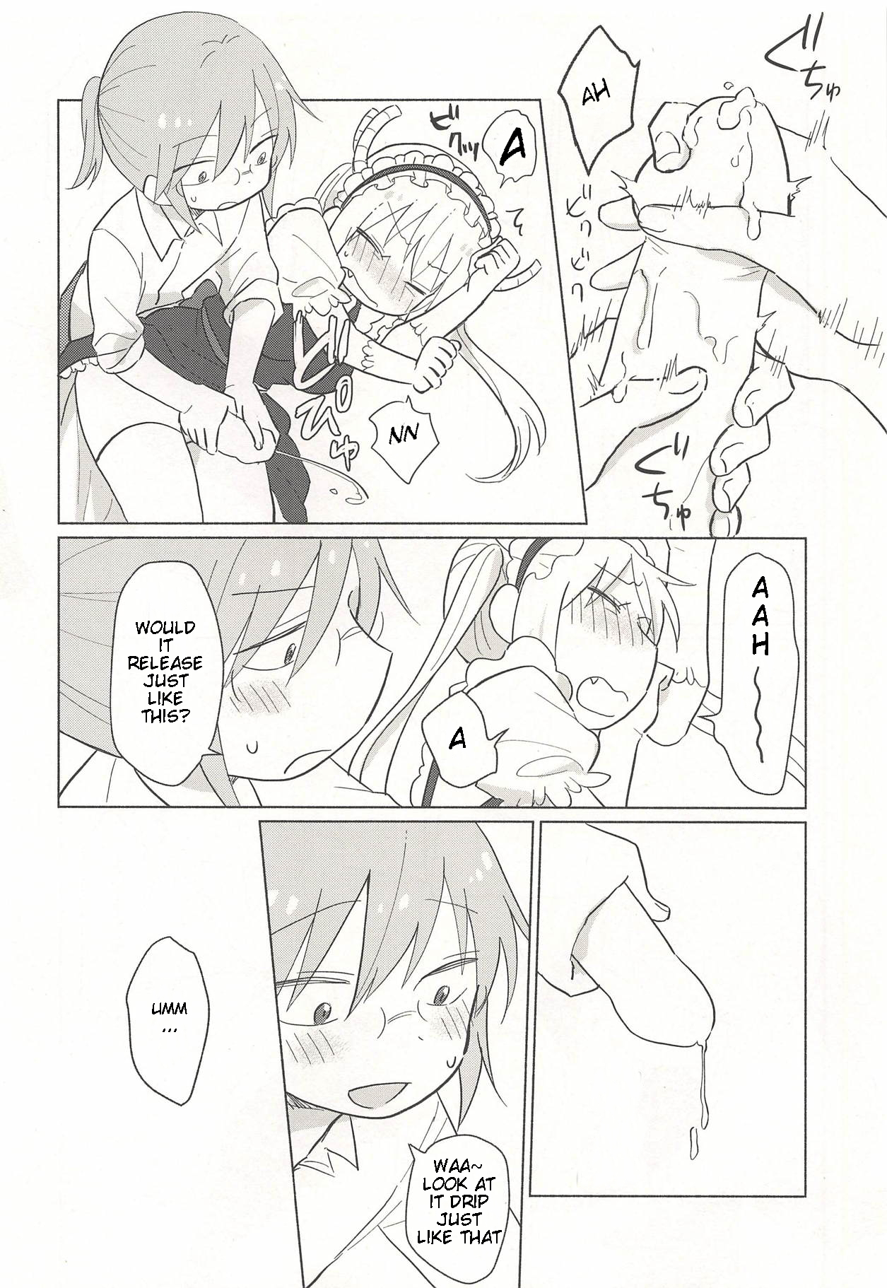 Maid Series —  Tohru Gets Fucked Hard by Her Mistress Kobayashi  [CT32 Usabarashi Usako Kobayashi-san-chi no Maid Dragon English]