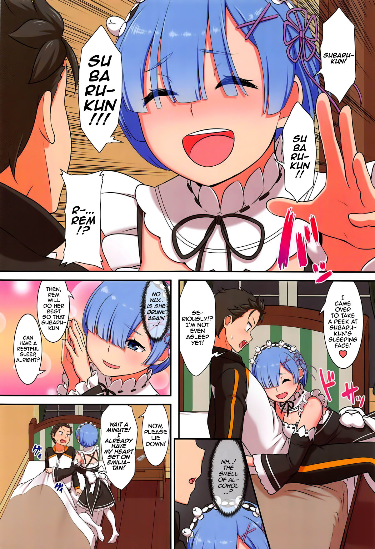 Maid Series — Warm your cock with Rem’s tight body and eager mouth [C95 MAT Pararan]