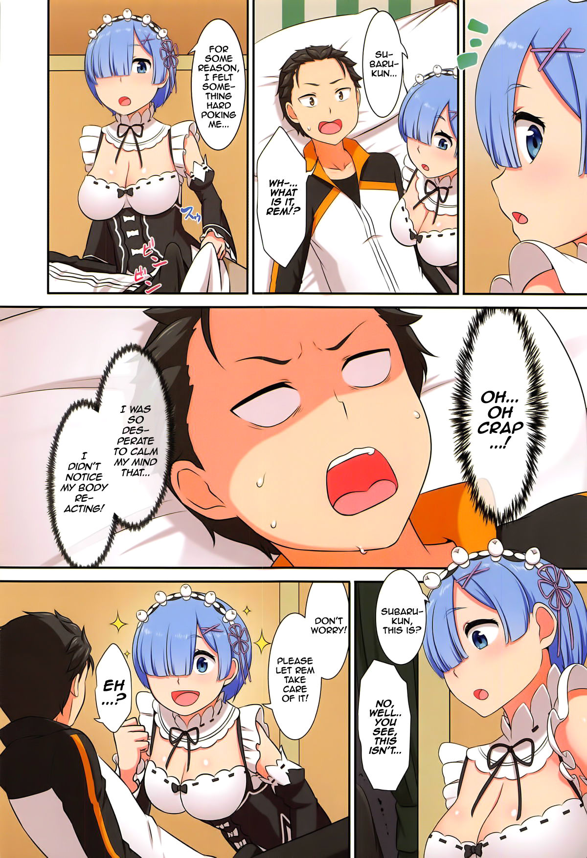 Maid Series — Warm your cock with Rem’s tight body and eager mouth [C95 MAT Pararan]