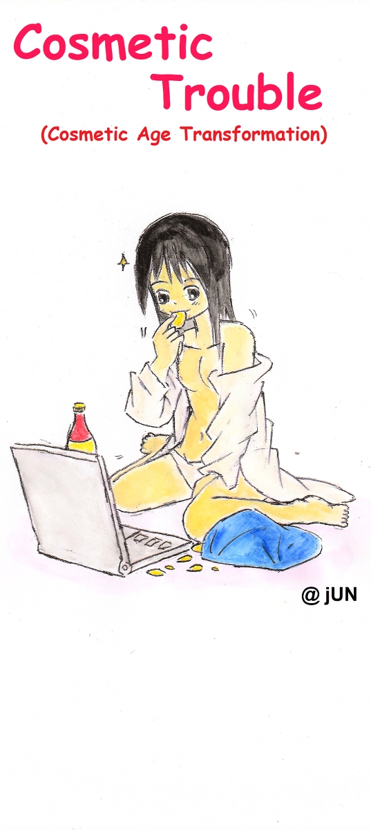 Makeup Artist Series —  Cosmetic Trouble [PIXIV] (SsongjArt)