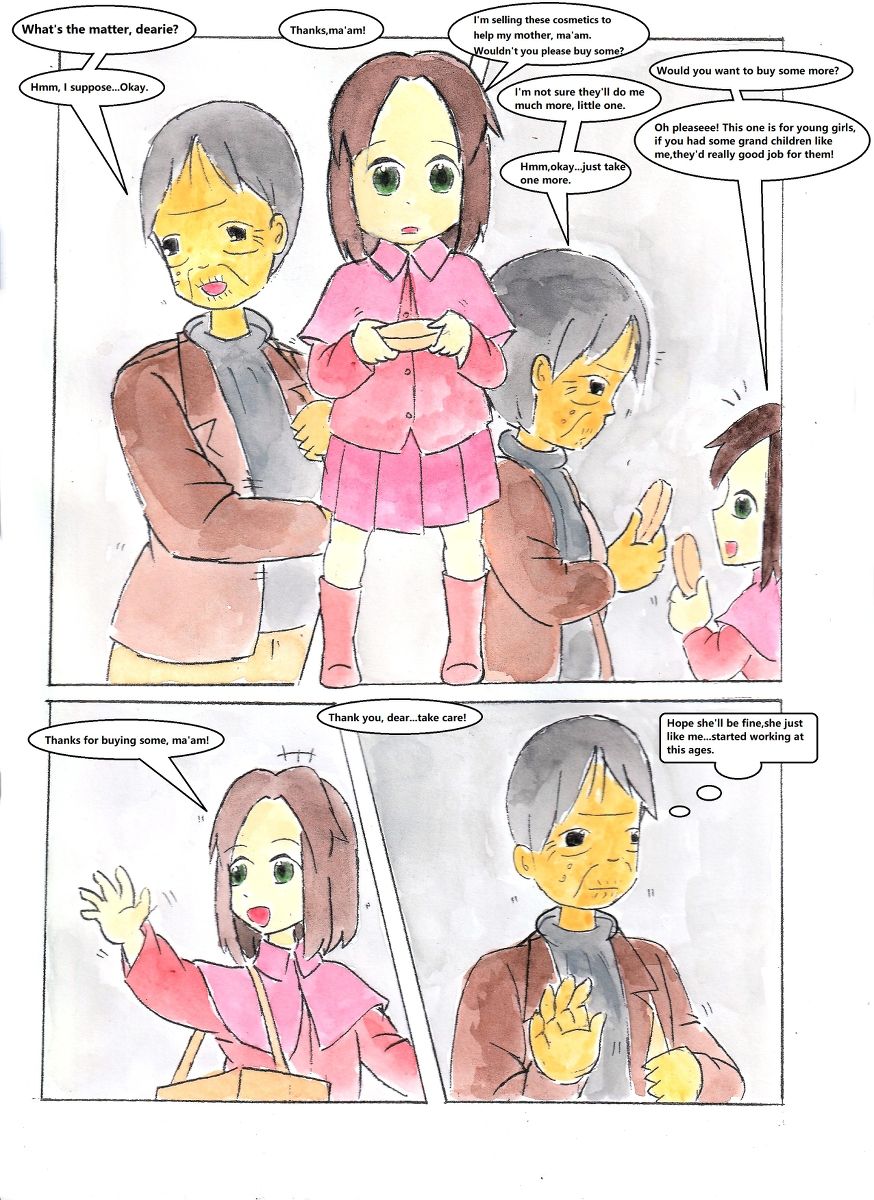 Makeup Artist Series —  Cosmetic Trouble [PIXIV] (SsongjArt)