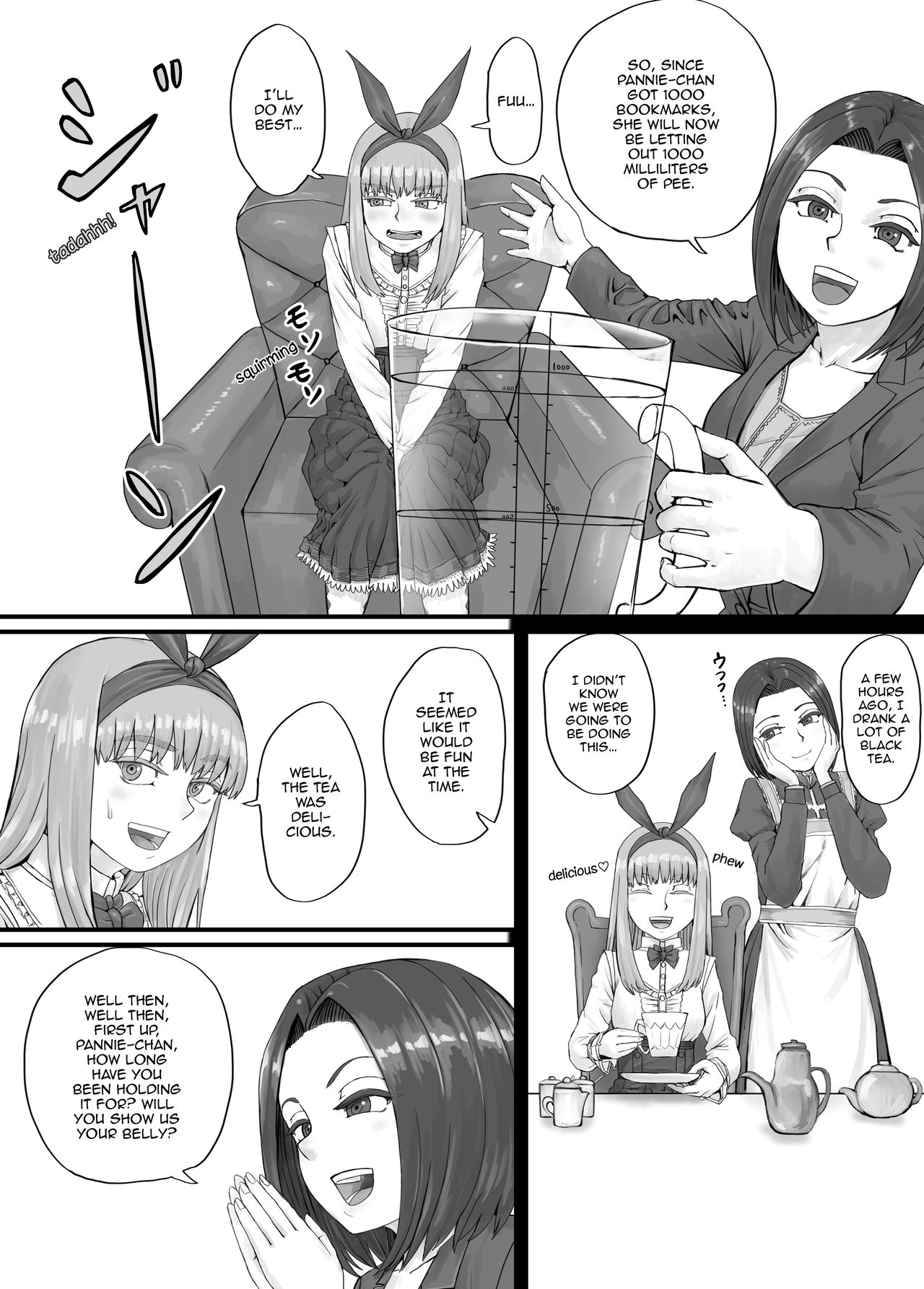 Manga Series — Pissing Original Character Drawn One Year Ago [DODOMESU3SEI]