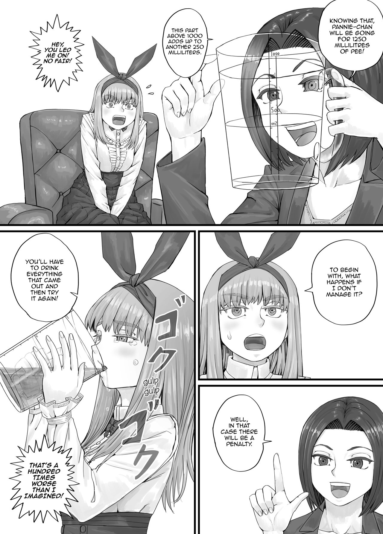 Manga Series — Pissing Original Character Drawn One Year Ago [DODOMESU3SEI]