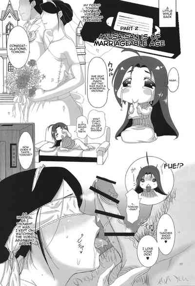 Marriageable Age Series — Azusa Gets Fucked Hard And Creampied [C87] [Kanimiso-tei (Kusatsu Terunyo)]
