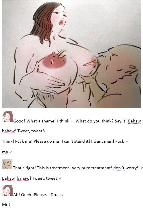 Massage Series — Medical Milk Nurse Fucks Patient With Her Big Tits And Pussy