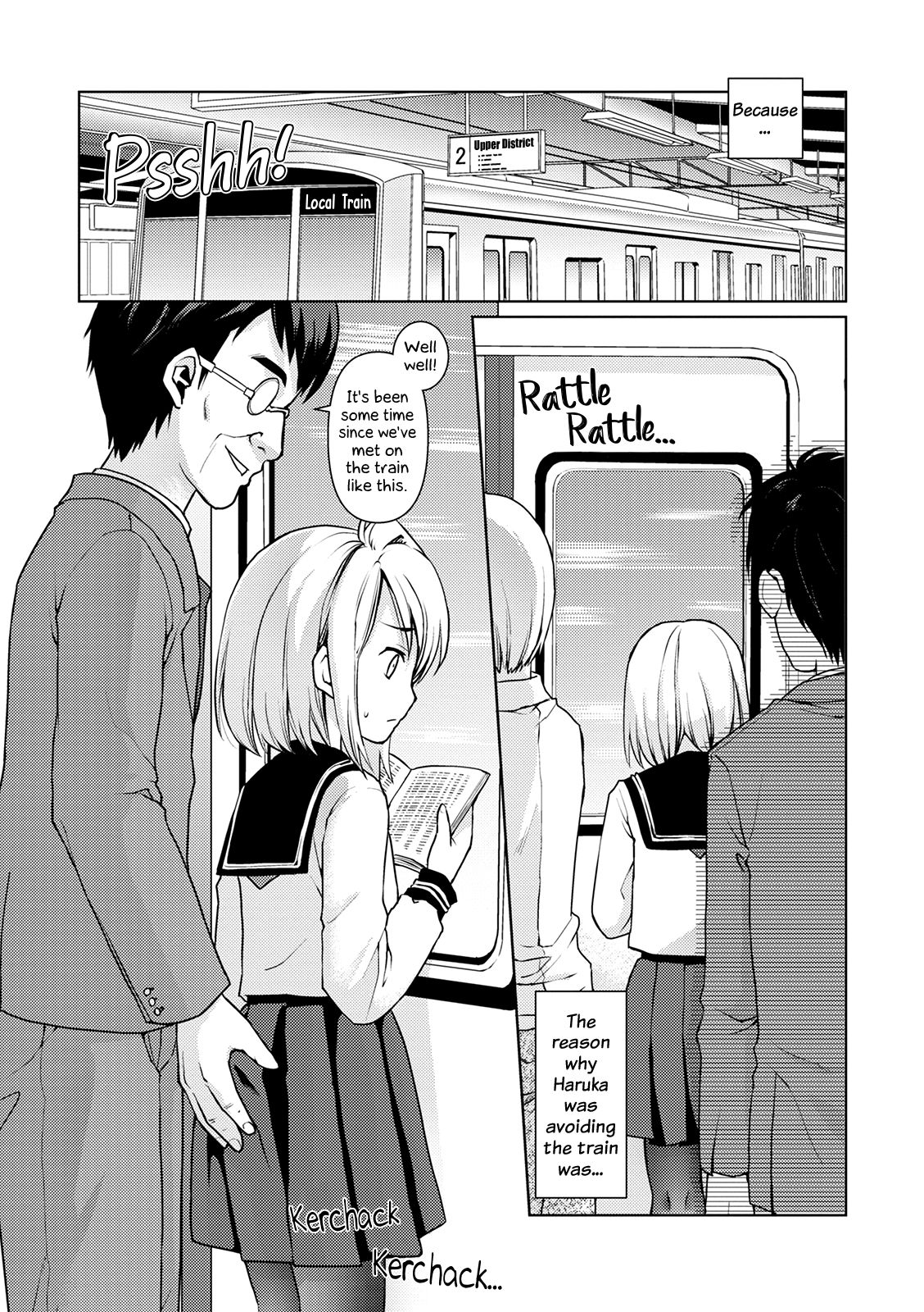 Massage Series — Silent Girl Gets Groped And Fucked On Perverted Train [Anma]