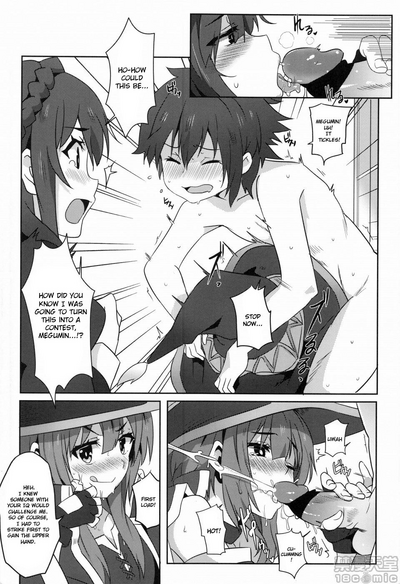 Masturbation Series — Megumin Gets A Glorious Cumshot 2 [Nikoushikou (Nekosaki Aoi)]