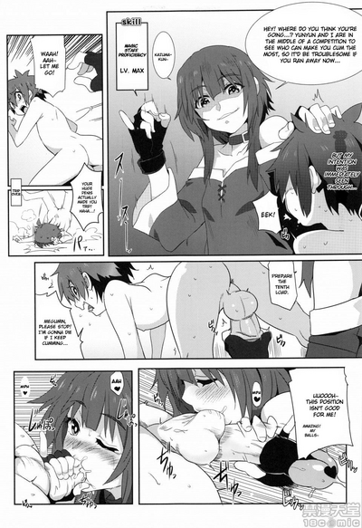 Masturbation Series — Megumin Gets A Glorious Cumshot 2 [Nikoushikou (Nekosaki Aoi)]