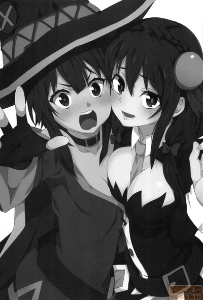 Masturbation Series — Megumin Gets A Glorious Cumshot 2 [Nikoushikou (Nekosaki Aoi)]