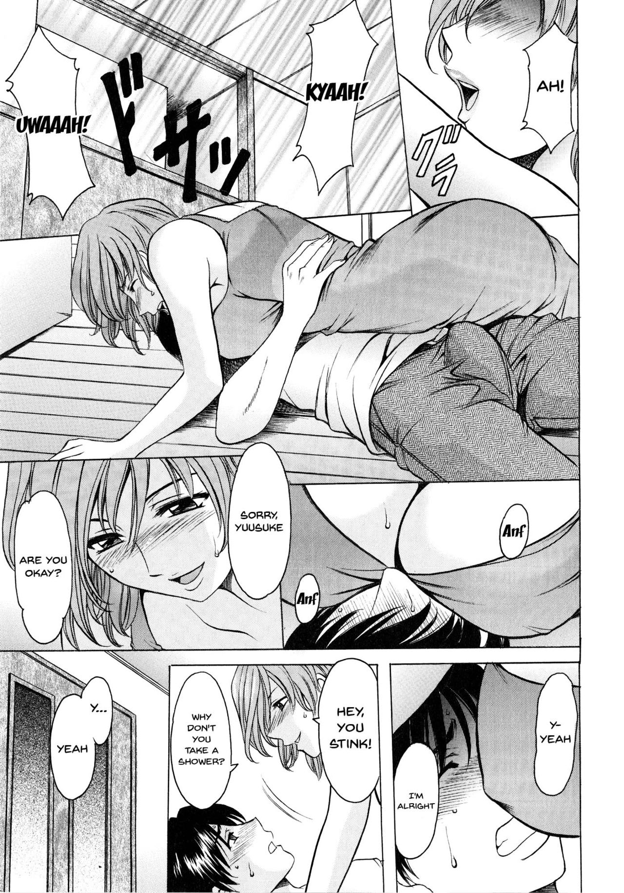Mature Women Series — A Seductive Older Woman’s Apartment Ch.1-5 [Hoshino Ryuichi]