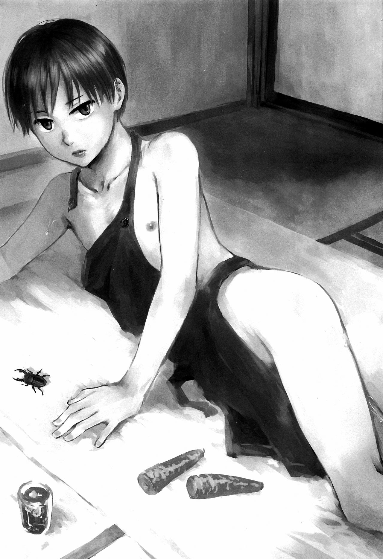 Mature Women Series — Bungalow Fuck Session: Young Guy Pumps Older Man’s Hole [C92] [Taurin 1 Oku (Tataru)]