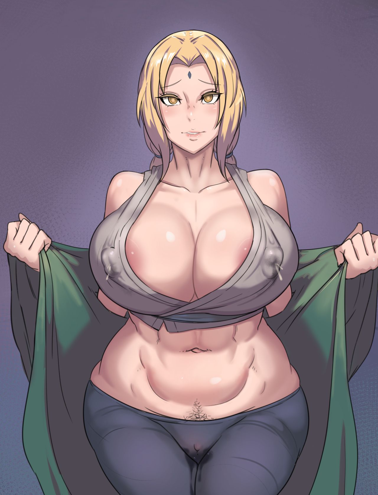 Mature Women Series — Busty Tsunade Gets Her Huge Tits Pounded Hard in Explicit Uncensored Fuck  [Metal Owl] (Naruto) (English_uncen)
