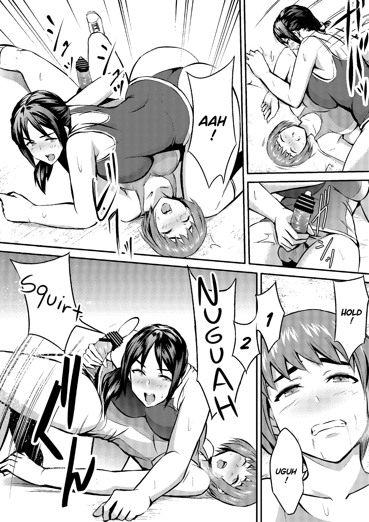 Mature Women Series — Futa MILF Gangbang and Creampie Action [remora works (Syakuhati Nameko)]