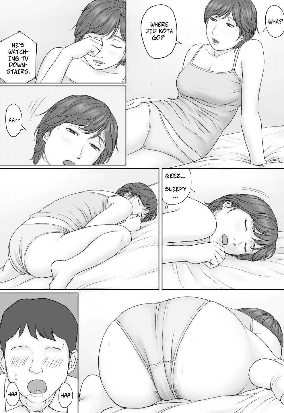 Mature Women Series —  Mika’s Explicit Confession and Hardcore Fucking  [Manga Jigoku]