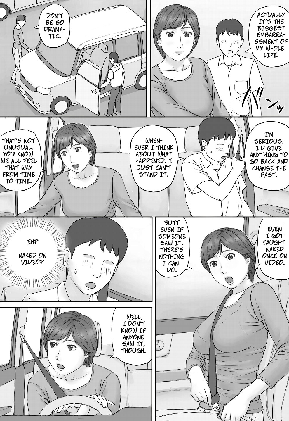 Mature Women Series —  Mika’s Explicit Confession and Hardcore Fucking  [Manga Jigoku]