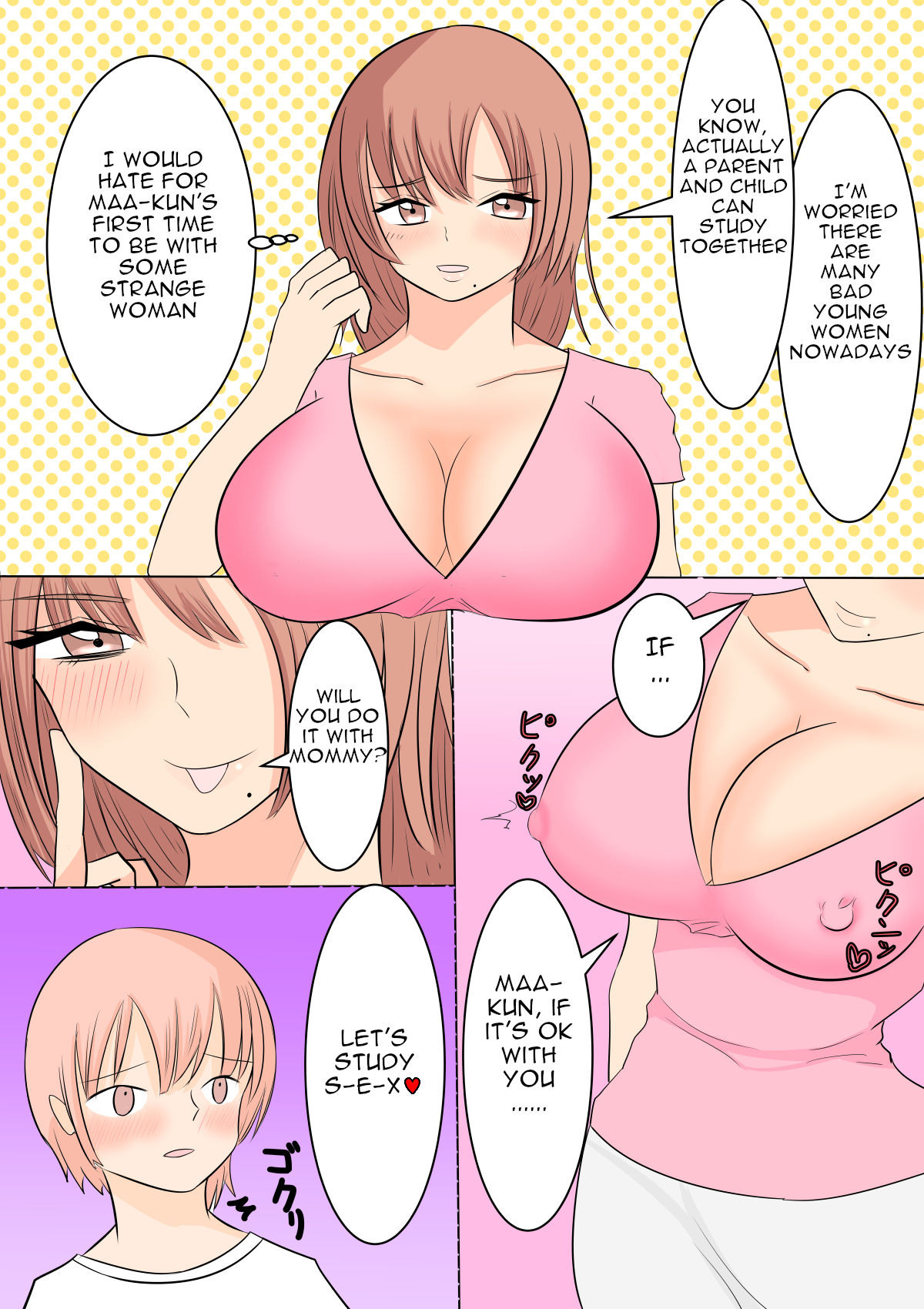Mature Women Series — My Favorite Soft and Fluffy Mom and I Have a Relaxed, Loving Sex Education Lesson [Aa Jinsei Gakeppuchi] [English] [Januz]