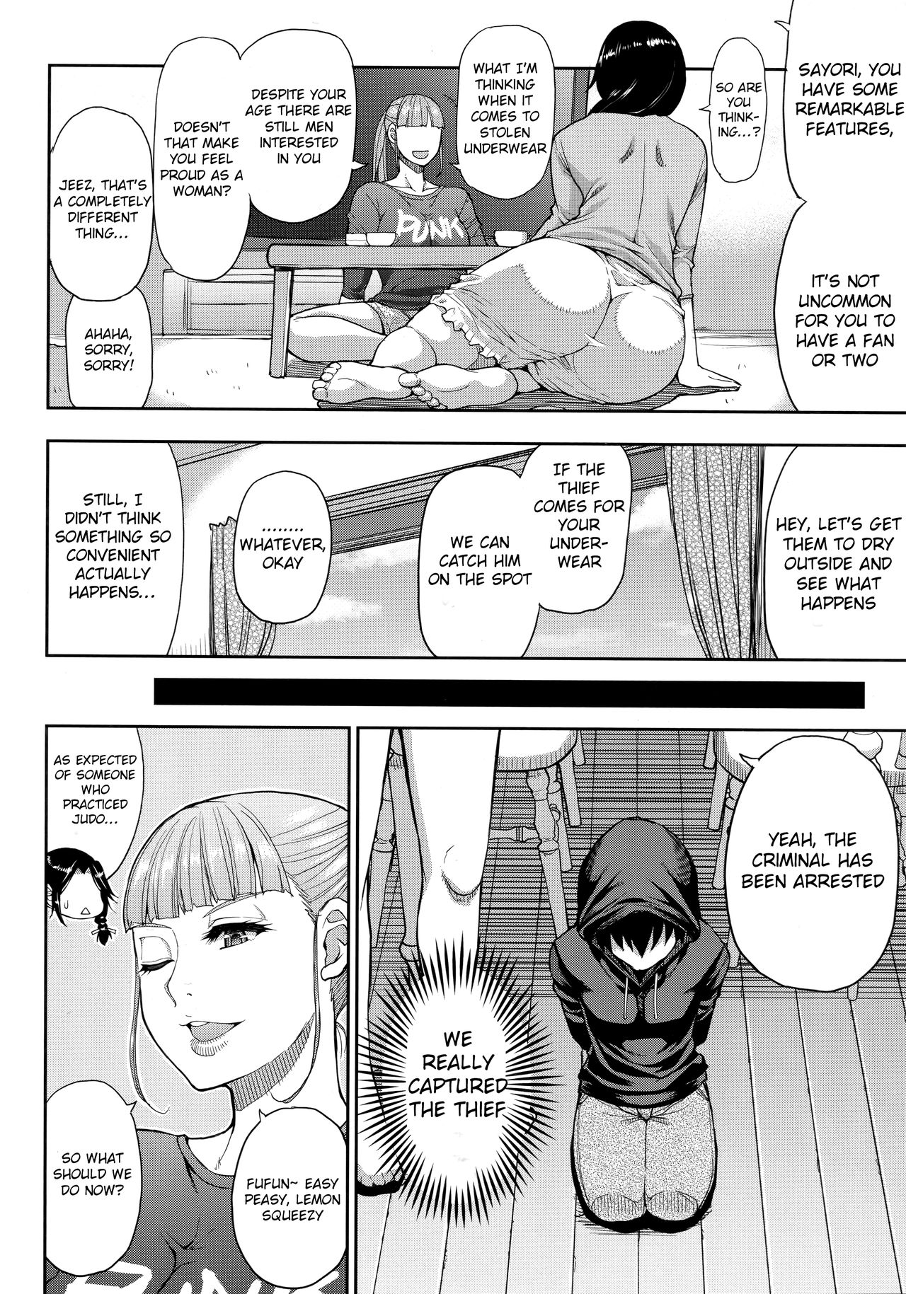 Mature Women Series — Two Married Women Steal Underwear And Get Their Bodies Melting After Exhausting Sex [Shunjou Shuusuke] [Onegai, Sukoshi Yasumasete… ~Karada Torokeru Sex no Ato ni~]