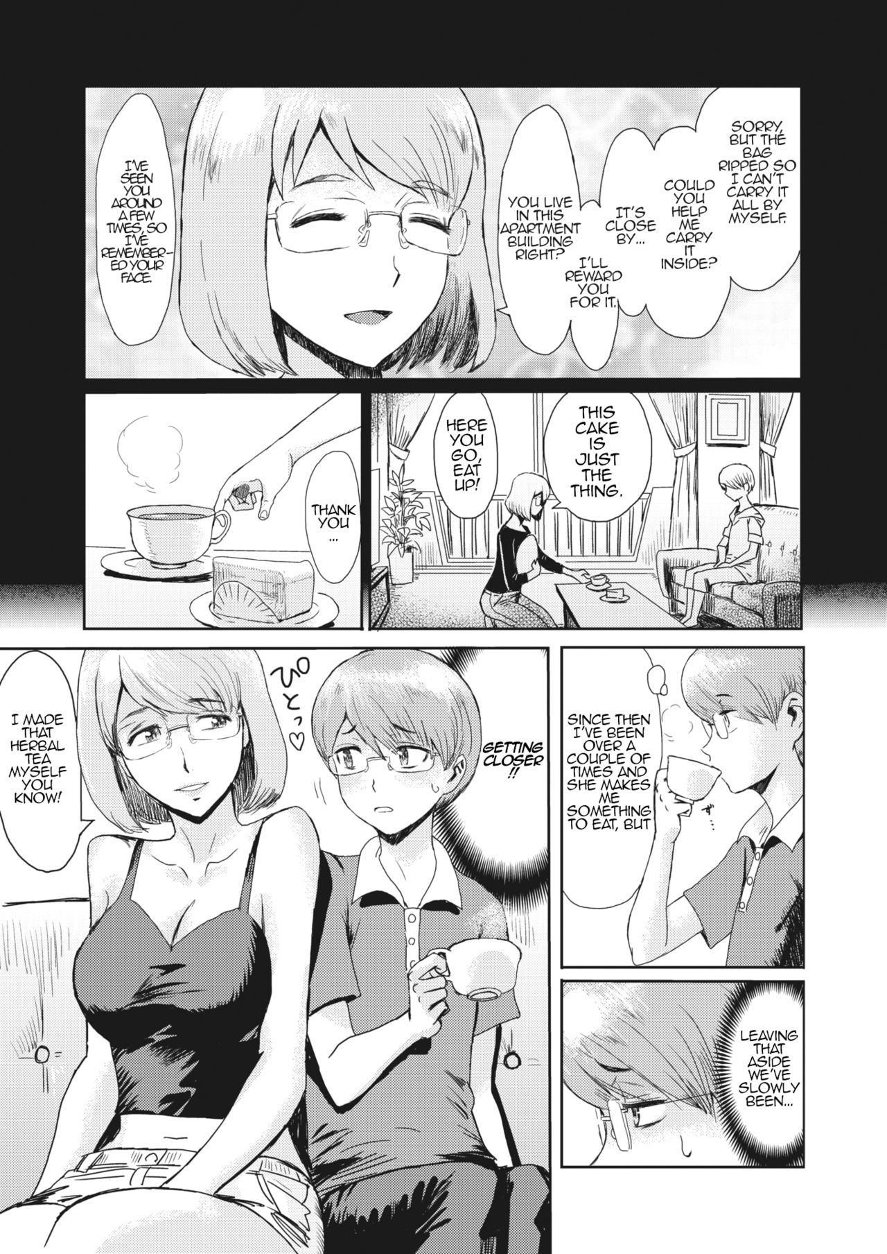 Mature Women Series — Young Boy Seduced By Horny Married Woman In Afternoon Fuck Session [Kuroiwa Menou]