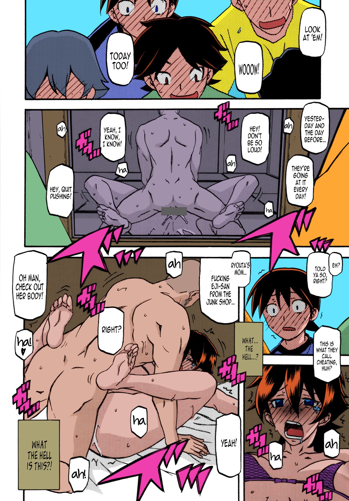 Mature Women Series — Yuuko’s Explicit Fucking and Creampie Session [Sankaku Apron Sanbun Kyoden Umu Rahi Akebi no Mi]