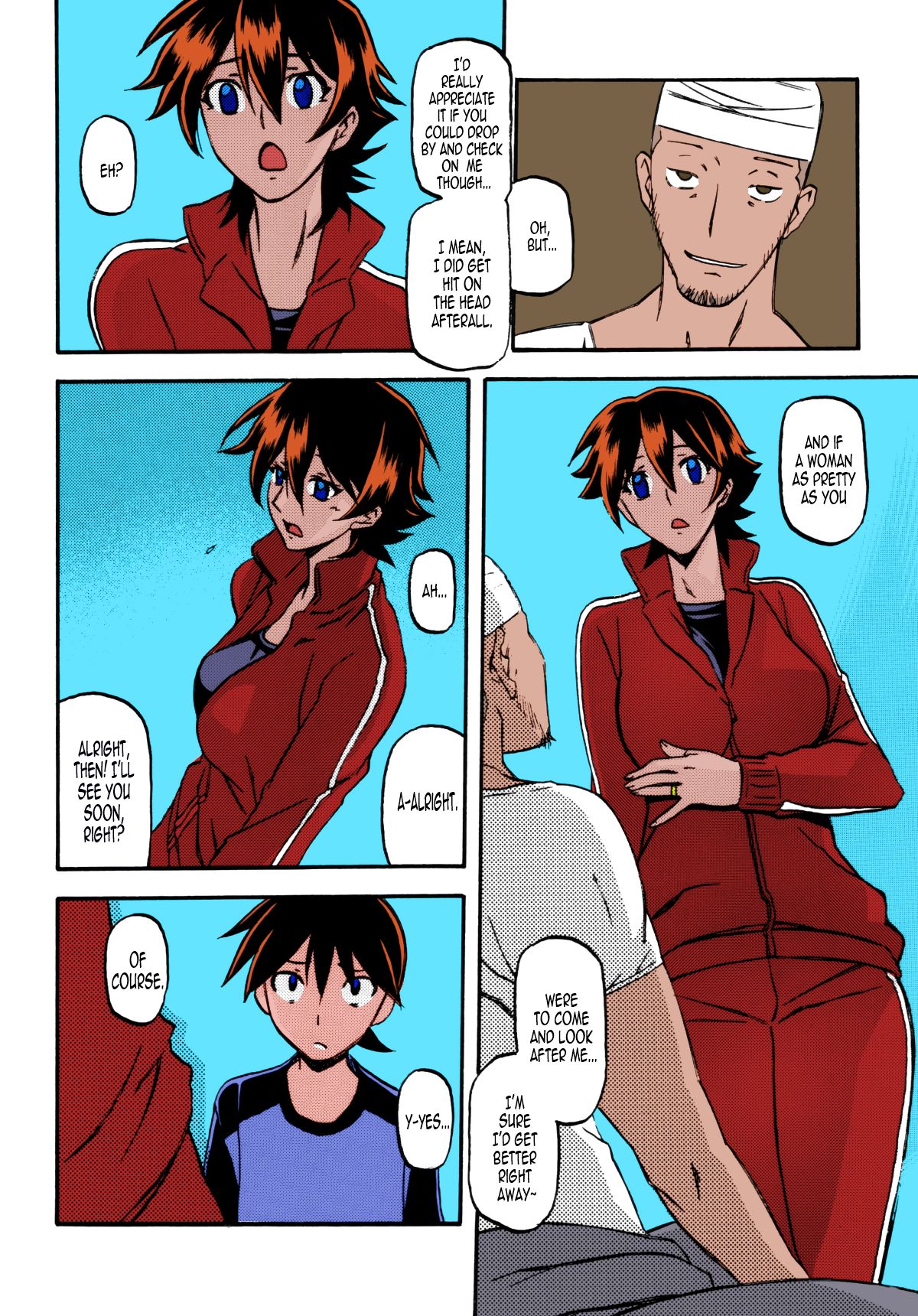 Mature Women Series — Yuuko’s Explicit Fucking and Creampie Session [Sankaku Apron Sanbun Kyoden Umu Rahi Akebi no Mi]