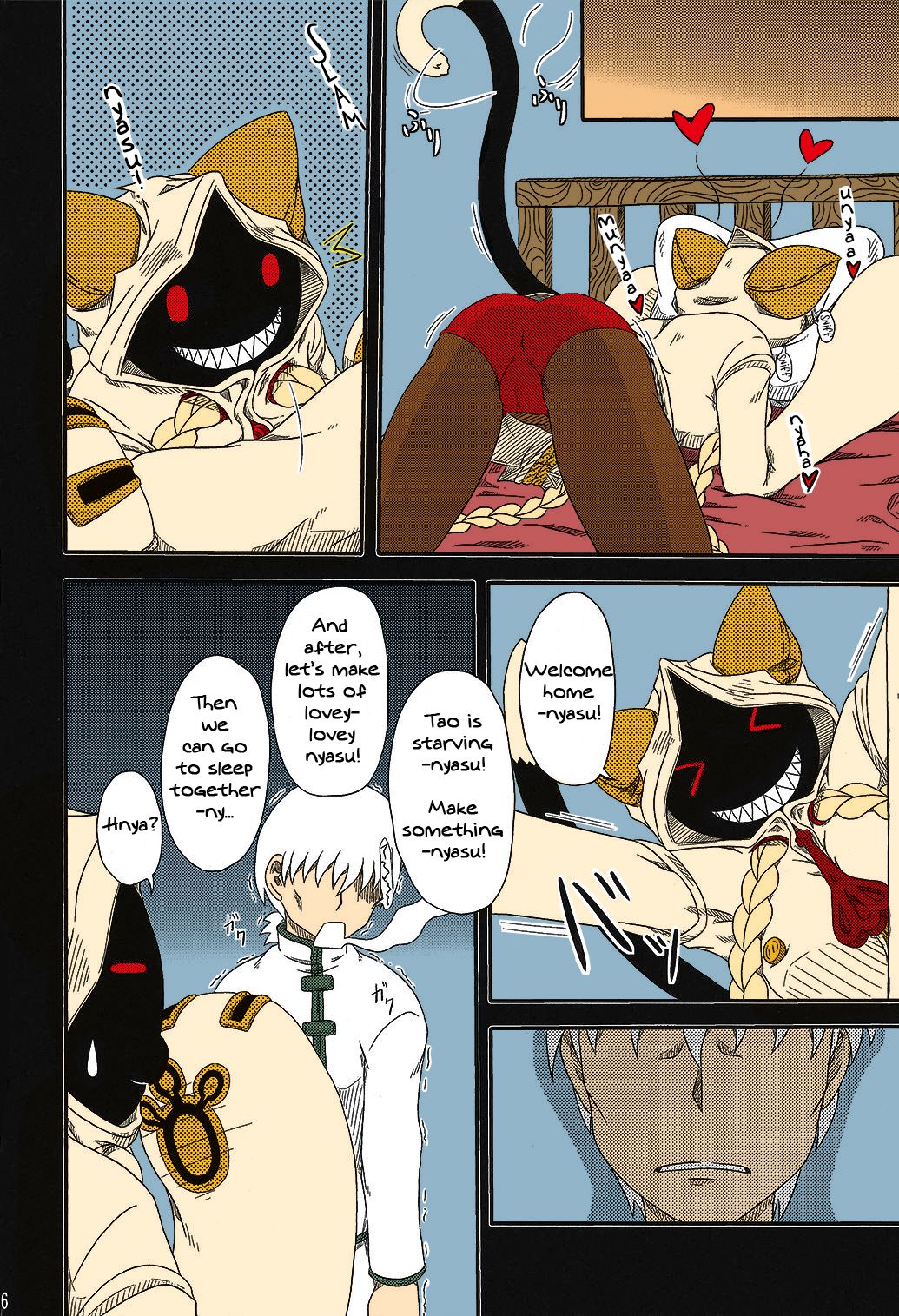 Meat Delivery Fuck Series — [Umikaidou (Nankai no Sizimi)] Nikuman Chokusou Home Delivery Meat Buns BLAZBLUE English Colorized