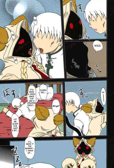 Meat Delivery Fuck Series — [Umikaidou (Nankai no Sizimi)] Nikuman Chokusou Home Delivery Meat Buns BLAZBLUE English Colorized