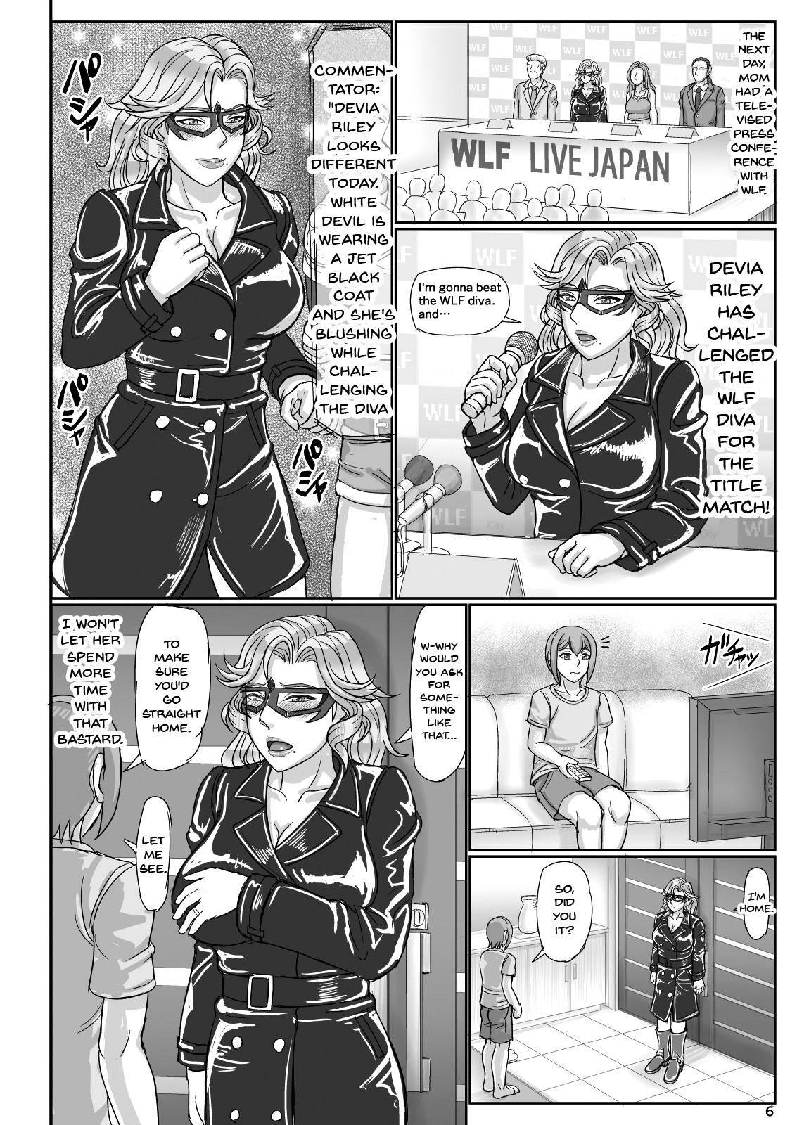MILF Series — Mama Is a Half Russian Half Akuyaku Wrestler 2  Horny Swimsuit Fuck [Gouon (SWA)]
