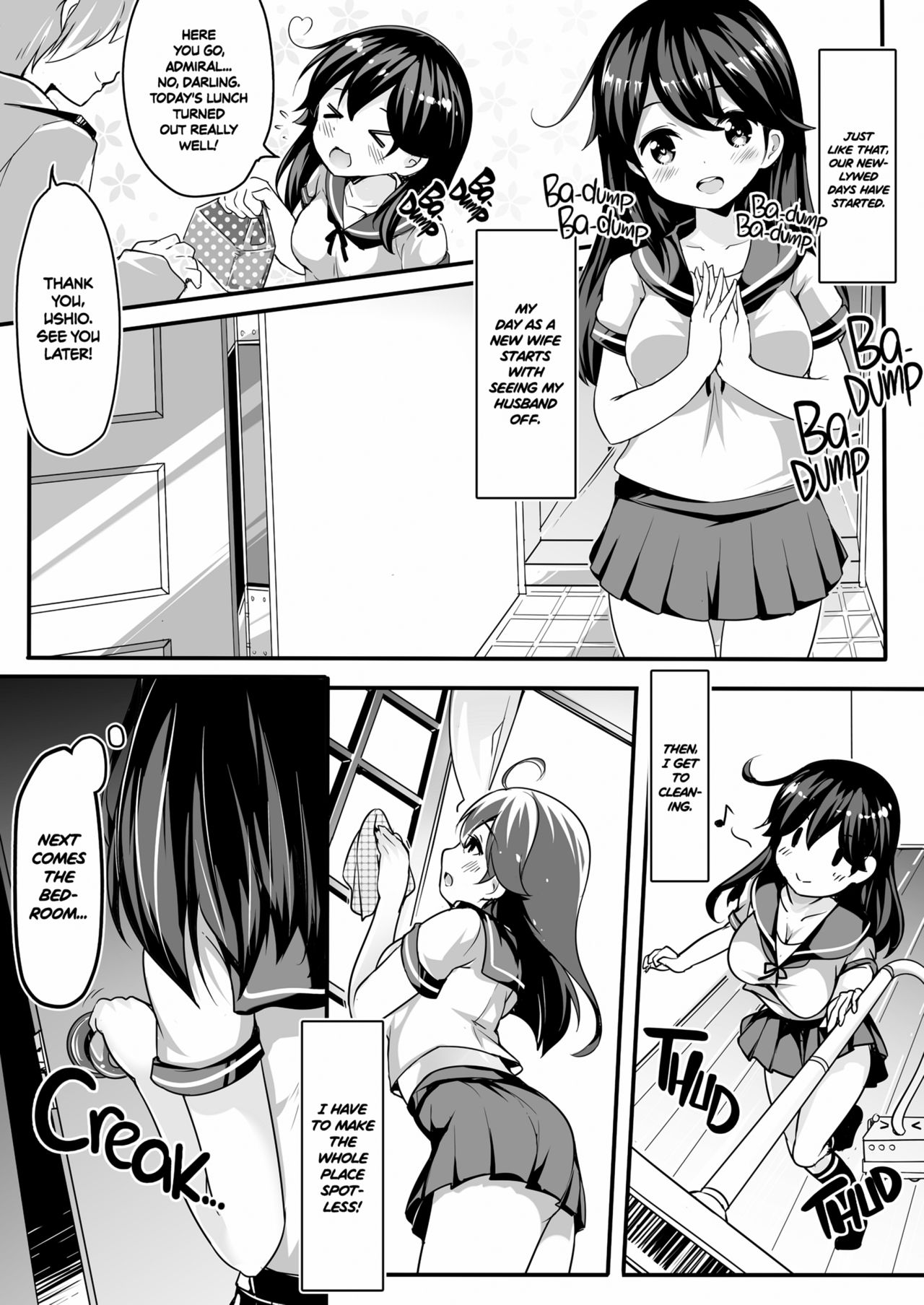 Military Romance Series — Admiral Deeply Confesses His Love While Fucking Me Hard [Mukousharan (Chiyami)]
