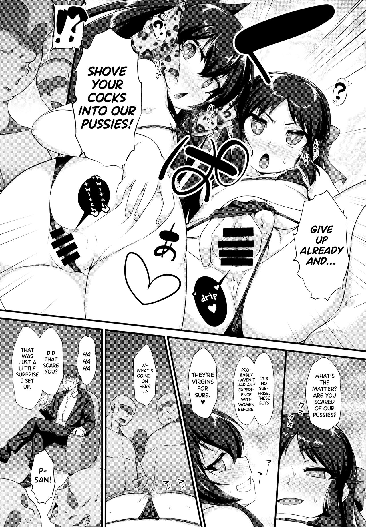 Mind Control Series —  Idol Fan Meeting Hypnosis Turns Into Fucking Gangbang For Arisu and Risa [COMIC1☆15 CHARAN PORAN Nekono Matatabi THE iDOLM@STER CINDERELLA GIRLS English Hennojin]