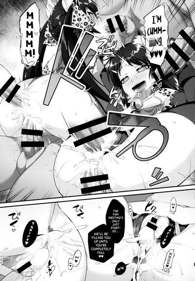 Mind Control Series —  Idol Fan Meeting Hypnosis Turns Into Fucking Gangbang For Arisu and Risa [COMIC1☆15 CHARAN PORAN Nekono Matatabi THE iDOLM@STER CINDERELLA GIRLS English Hennojin]