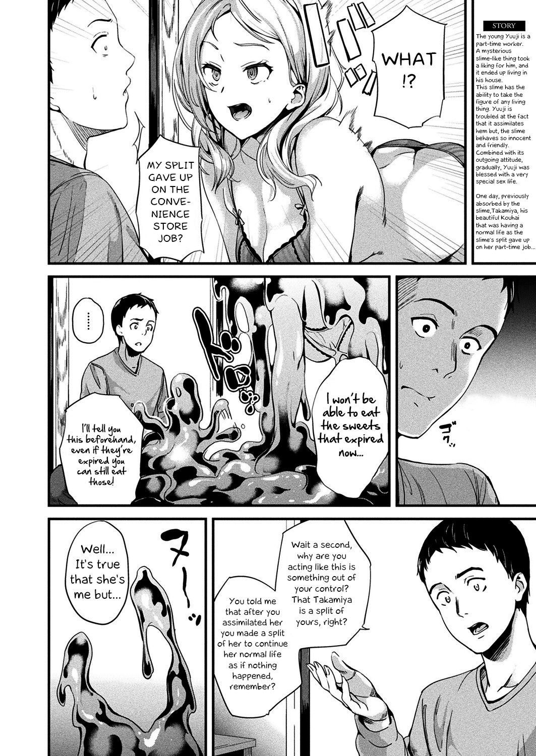 Monster Fucking Series — Living With Slime Chapter 8: Tentacle Slime Fucks Human Pussy [2019-12-27] [English] [kappasa] [Digital]