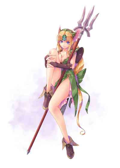 Monster Fucking Series — Riesz gets brutally fucked by a giant beast in a forest dungeon [Alem-Gakan (Kirishima Satoshi)]