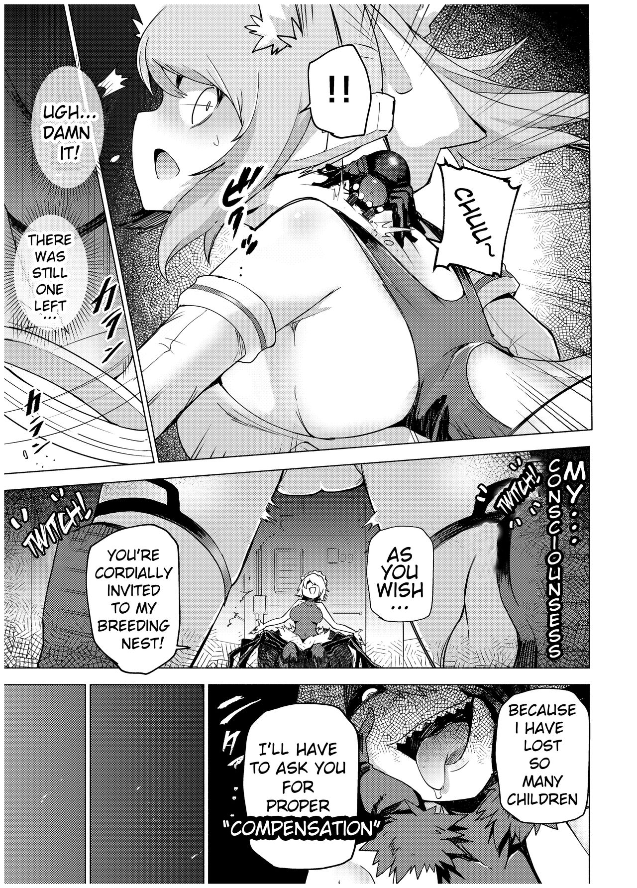 Monster Girl Series — Brutal Arachnid Domination Training [SignalRed (Uragaeru)]