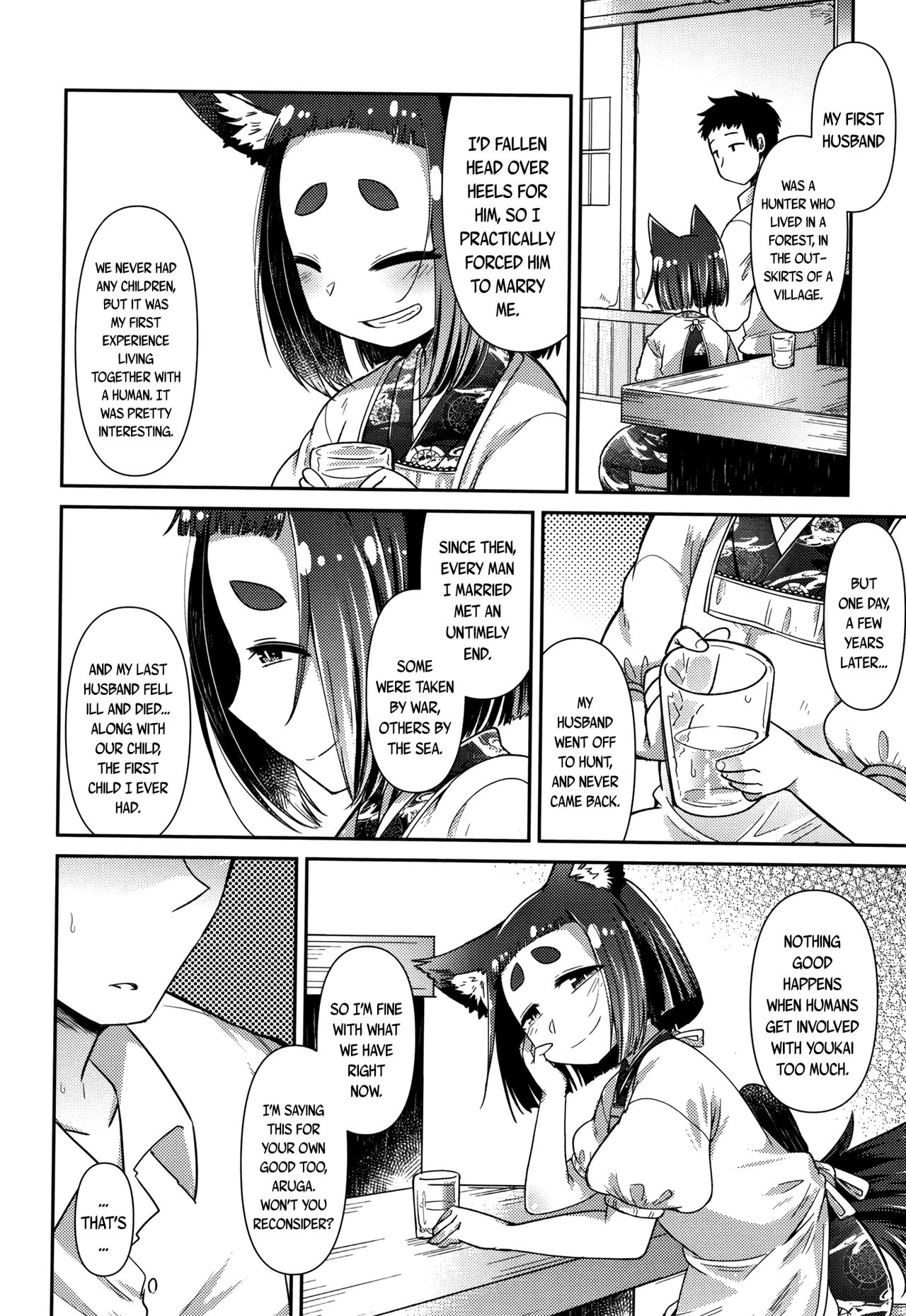 Monster Girls Series — Welcome to the Youkai Bistro 3: Hardcore Monster Fucking & Creampie Gangbang [Amagaeru] [Towako Go]