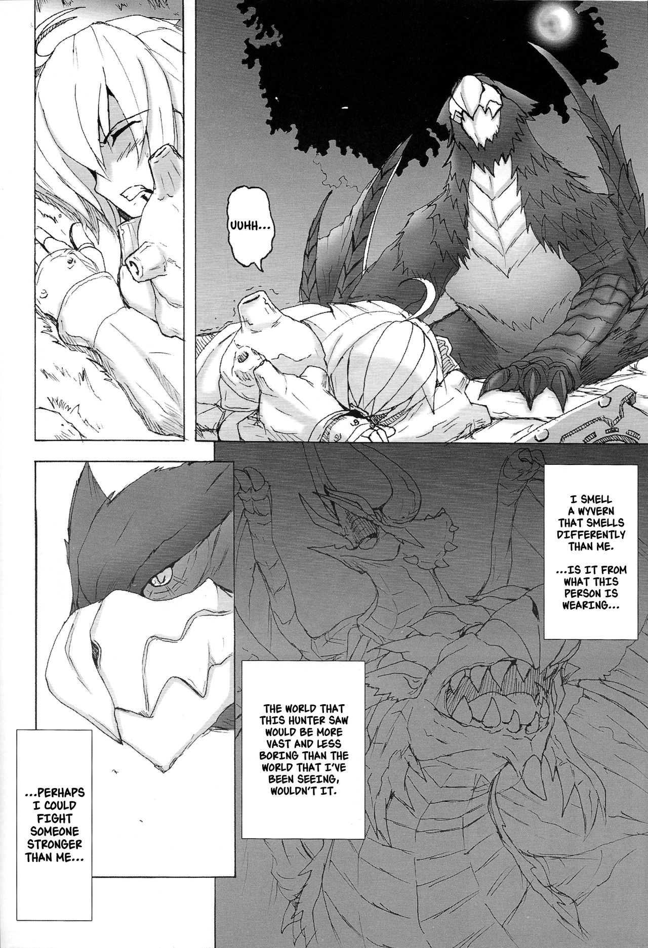 Monster Hunter Series — Yaten Karihime Fucks Hard in the Wild [COMIC1☆3 Yo-Metdo Yasakani An English Nishimaru]