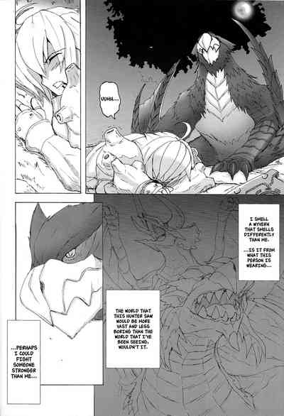 Monster Hunter Series — Yaten Karihime Fucks Hard in the Wild [COMIC1☆3 Yo-Metdo Yasakani An English Nishimaru]