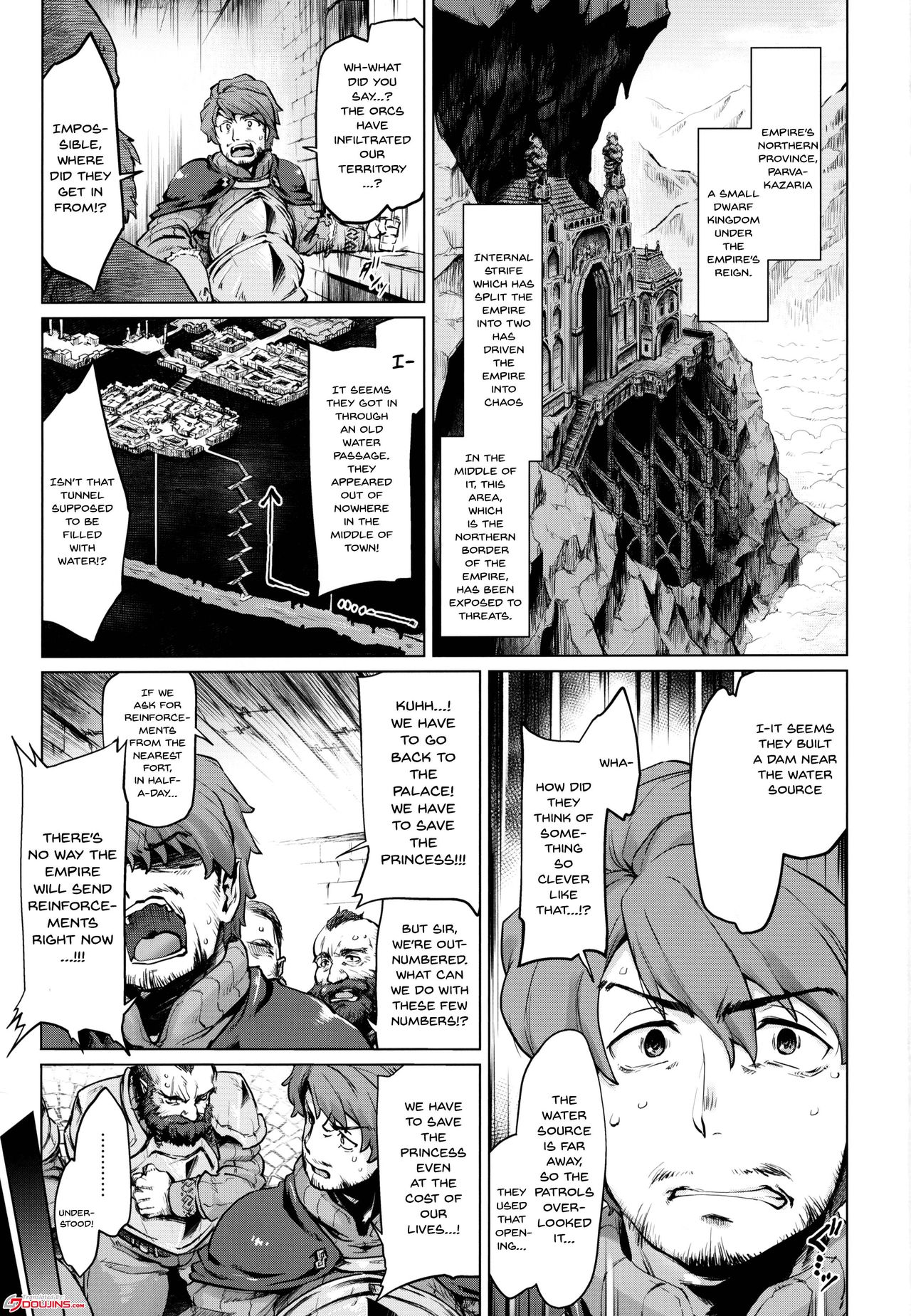 Mountain Kingdom Series — Raiders! Episode 2: Fierce Assault on the Throne Room Orgy [C95] [Sago-Jou (Seura Isago)]