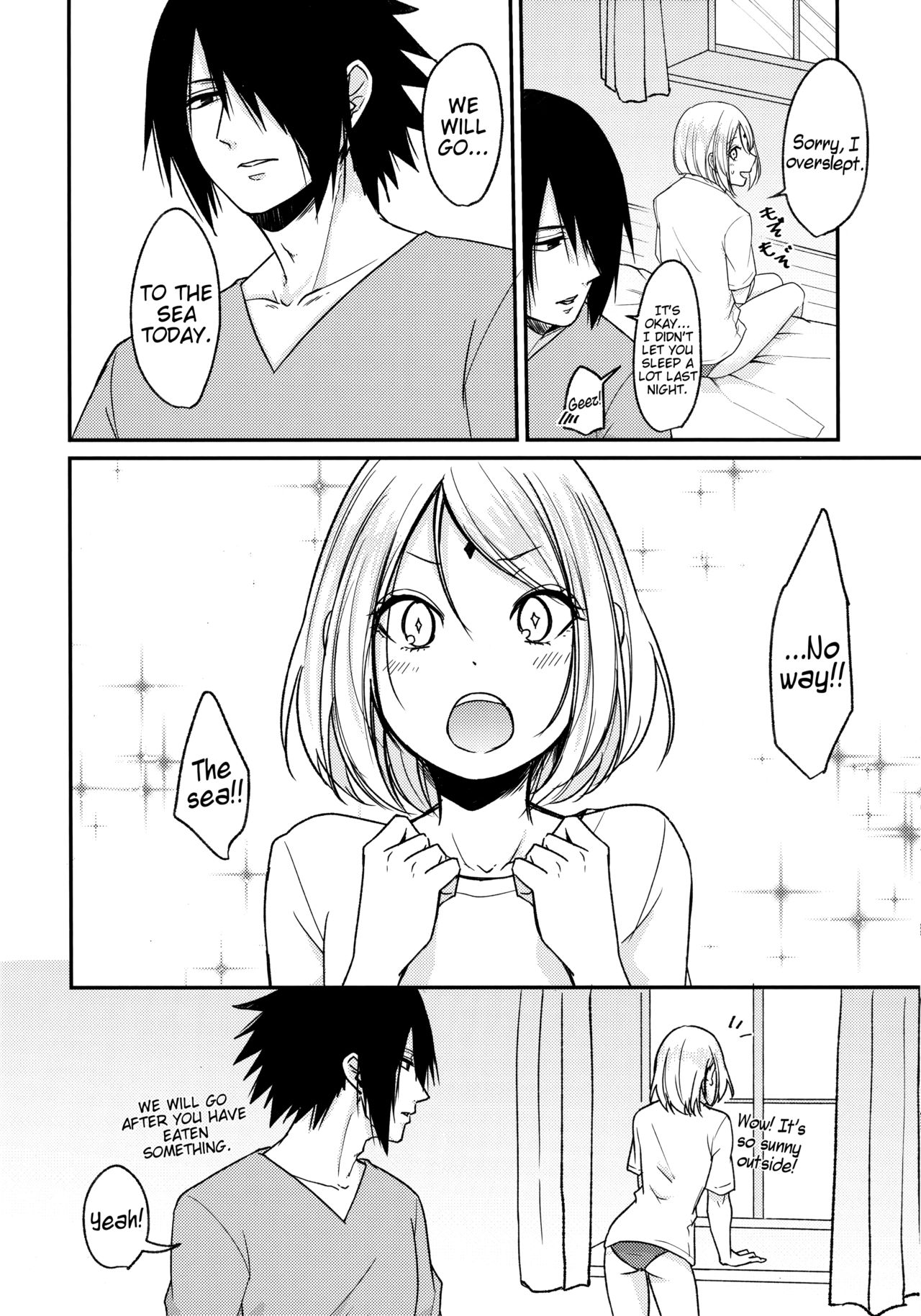 Newlyweds Series —  Raw Beach Fuck Session  [C94 Togijiru OhRin English]