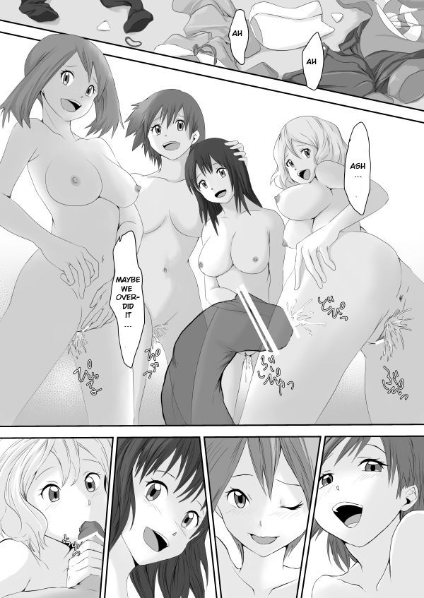 Nightlife Series — The Pokegirls Go Nightcrawling in a Steamy Group Hookup [Ten Colors]